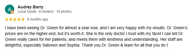 google review dr michele green md 1