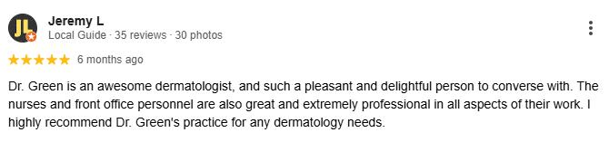 google review dr michele green md 2