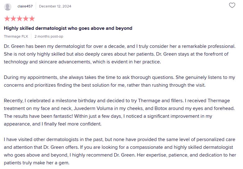 realself review dr michele green md 1